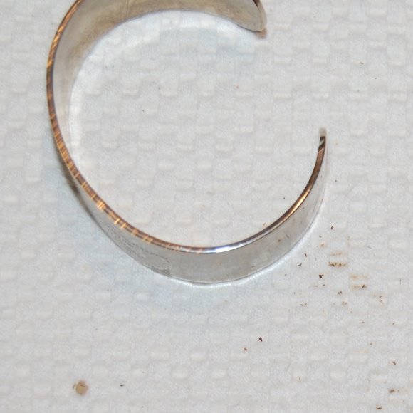 Silver Tone Prayer of Jabez Cuff Bracelet 6" - Picture 9 of 11